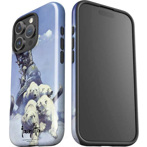 Sliver Warrior by Frazetta iPhone 16 Pro Impact Case